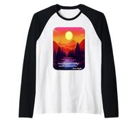 I tramonti Sono la Prova Che i finali Possono Spesso Essere Belli Maglia con Maniche Raglan