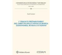 I «travaux préparatoires» del diritto dell'Unione Europea: tassonomia, ruolo e funzioni