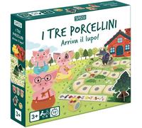 I Tre Porcellini. Arriva Il Lupo I Miei Primi Giochi Di Società - 2025 - Sassi