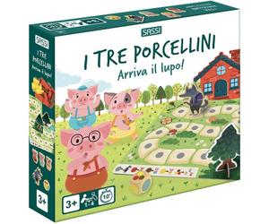 I Tre Porcellini. Arriva Il Lupo I Miei Primi Giochi Di Società - 2025 - Sassi
