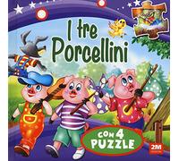 I tre porcellini. Libro puzzle