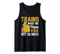 I Treni Mi Rendono Felice Non così Tanto Canotta