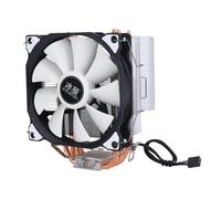 I tubi di calore a contatto diretto della CPU 5 bloccano la ventola del sistema di raffreddamento della torre con ventole PWM