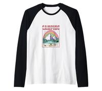 I Un Altro Campeggio Tutto Il Tempo nella roulotte Naturale del Campus Maglia con Maniche Raglan