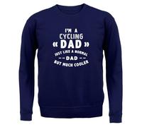 I Un Ciclismo Papà - Adulti Felpa con Cappuccio/Maglione - Festa Del Cycle