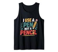 I Use A Pen Not A Pencil Fiducia di Parole crociate - Canotta