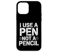 I Use A Pen Not A Pencil Fiducia di parole crociate - Custodia per iPhone 12 mini