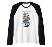 I Used to Remember Things... Funny PC Inept Cat Retro Maglia con Maniche Raglan