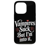 I vampiri succhiano ma sono dentro di esso Halloween Custodia per iPhone 13 Pro