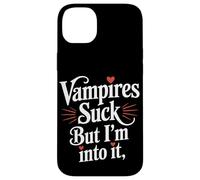 I vampiri succhiano ma sono dentro di esso Halloween Custodia per iPhone 14 Plus