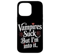 I vampiri succhiano ma sono dentro di esso Halloween Custodia per iPhone 14 Pro Max