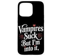 I vampiri succhiano ma sono dentro di esso Halloween Custodia per iPhone 15 Pro Max