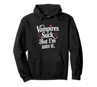 I vampiri succhiano ma sono dentro di esso Halloween Felpa con Cappuccio