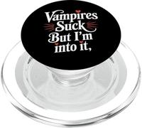 I vampiri succhiano ma sono dentro di esso Halloween PopSockets PopGrip per MagSafe