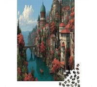 I vasti giardini pensili sul monte Lunenburg in Canada|| Puzzle Divertenti Per Tutta La Famiglia 38x26cm/1000pcs Adulti