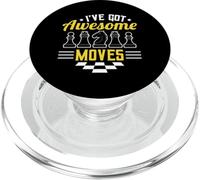 I’ve Got Awesome Moves Funny Chess Design PopSockets PopGrip per MagSafe