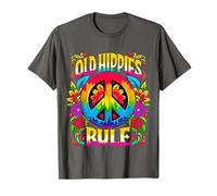 I vecchi hippies dominano la pace degli anni '70 e '80 Maglietta