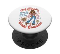 I vecchi hippy non si dissolvono solo in nonne pazze PopSockets PopGrip Adesivo