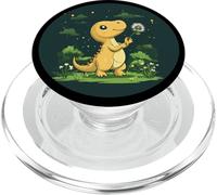 I venti morbidi incontrano la forza giurassica con questo vestito da dinosauro PopSockets PopGrip per MagSafe