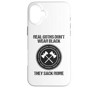 I veri Goti licenziano Roma Divertente insegnante di storia Custodia per iPhone 16 Plus