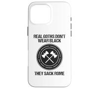 I veri Goti licenziano Roma Divertente insegnante di storia Custodia per iPhone 16 Pro Max