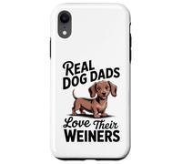 I veri padri di cani amano il loro papà di cani Wiener Doxie Chiweenie Custodia per iPhone XR