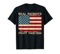 I Veri patrioti combattono Il fascismo nti protesta Politica fascista Maglietta