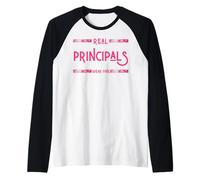 I Veri presidi Indossano Il Principio della Scuola di Cancro al Seno Rosa Maglia con Maniche Raglan
