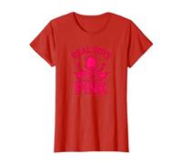I Veri Ragazzi Indossano Rosa Maglietta, Donna, Rosso, XXL