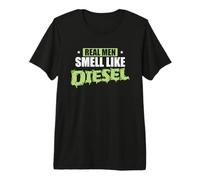 I Veri Uomini odorano di Meccanici automobilistici Diesel Maglietta Premium