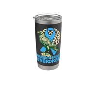 I vichinghi combattono il cancro alla prostata - Warrior Spirit Unbroken Norse Bicchiere termico in acciaio inox doppia parete