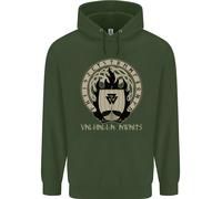 I Vichinghi Valhalla Aspetta Simbolo Valknut Odin Felpa Per Bambini