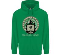 I Vichinghi Valhalla Aspetta Simbolo Valknut Odin Felpa Per Bambini