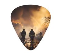 I vigili del fuoco combattono gli incendi Eleganti e resistenti, tre tipi di plettri per chitarra sottili, medi e pesanti (12 pezzi), adatti per chitarra, basso, chitarra elettrica, ukulele,