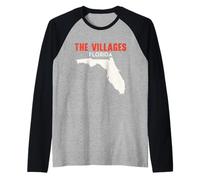 I Villaggi Florida Stati Uniti d'America Viaggi Floridian Maglia con Maniche Raglan