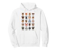 I volti degli scoiattoli Felpa con Cappuccio