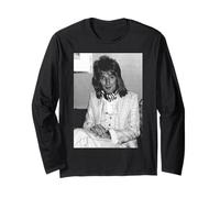 I volti Ritratto di Rod Stewart Singer 1977 Maglia a Manica
