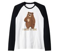 I Wanna Go Home Maglia con Maniche Raglan