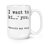 I Want Per Kill You Results Può Variare 426ml Large Tazza Valentines Day Ragazzo