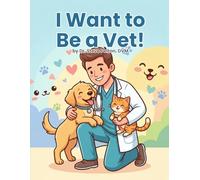 I Want to Be a Vet!: A Coloring & Activity Book for Future Animal Doctors (Ages 4-8)