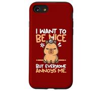 I want to be nice but everyone annoys me cute tee Capy lover Custodia per iPhone SE (2020) / 7 / 8