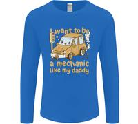 I Want To Be Un Meccanico Come il Mio Papà Uomo Maniche