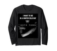 I Want To Die in A Winter Cold Day Maglia a Manica