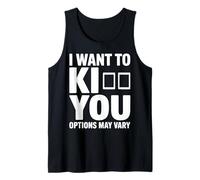I Want To Koo You Funny Pun Opzioni Possono variare Scherzo Canotta