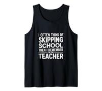 I Want to Skip School But I'm The Teacher - Canotta