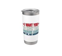 I Want You To Know That Someone Cares Bicchiere termico in acciaio inox doppia parete