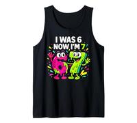 I Was 6 Now I'm 7 - Divertente 7th Birthday Six Seven Meme Canotta