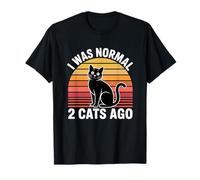 I Was Normal 2 Cats Ago Maglietta