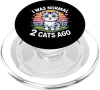 I Was Normal 2 Cats Ago PopSockets PopGrip per MagSafe