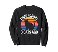 I Was Normal 3 Cats Ago Felpa